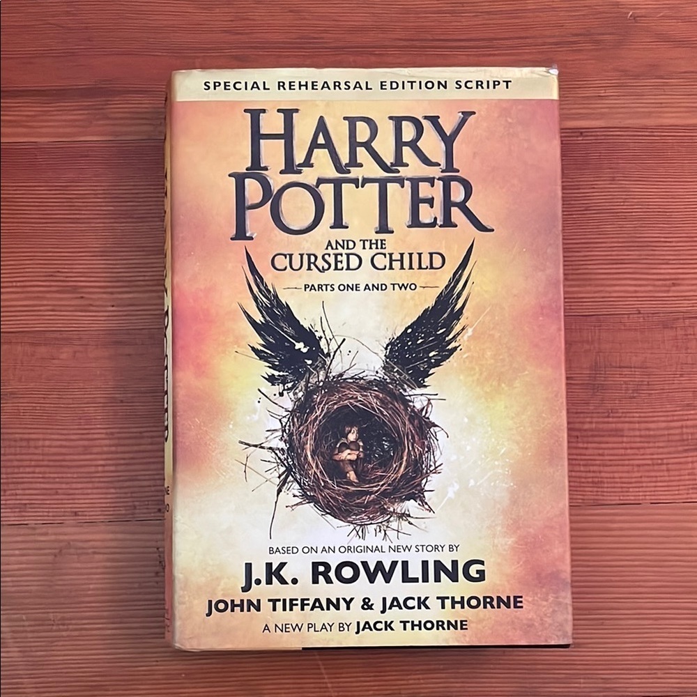 Harry Potter and the Cursed Child Part 1&2 Book 8. Hardback W/DJ Rowling Magic